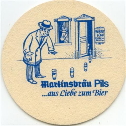 marktheidenfeld msp-by martins 100 jahre 1b (rund215-martinsbräu pils-blau)